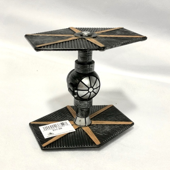 Disney Parks Star Wars Galaxy's Edge Toydarian Imperial Tie Fighter Metal - NEW - Picture 3 of 3